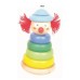 Wooden Clown Stacking Blocks  Wooden Clown Stacking Blocks